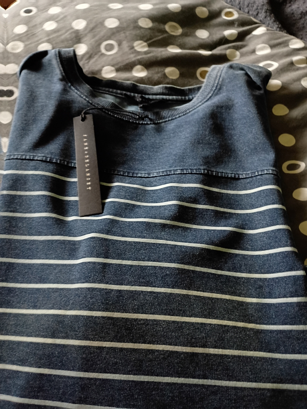 Jane & Delancey New Women's Denim Top. Xl
